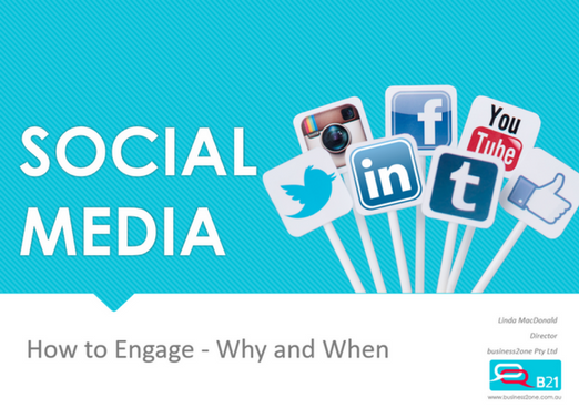 Social Media – How to engage – Where & When